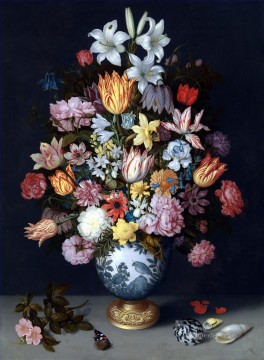 Ambrosius Bosschaert Painting - Still Life Vase and Flower Ambrosius Bosschaert